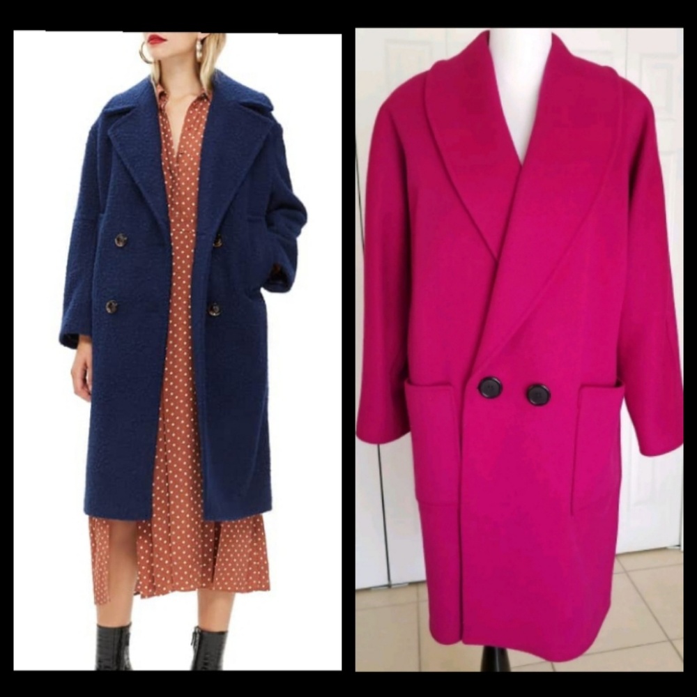 Paul Levy Designs Oversized Wool Coat